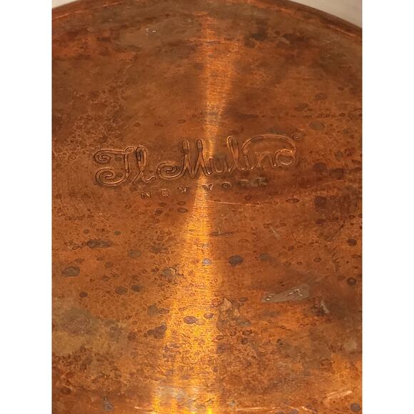 Il Mulino NY Copper & Stainless Steel 8" Pot with Dual Handles 4" Deep - Picture 9 of 9